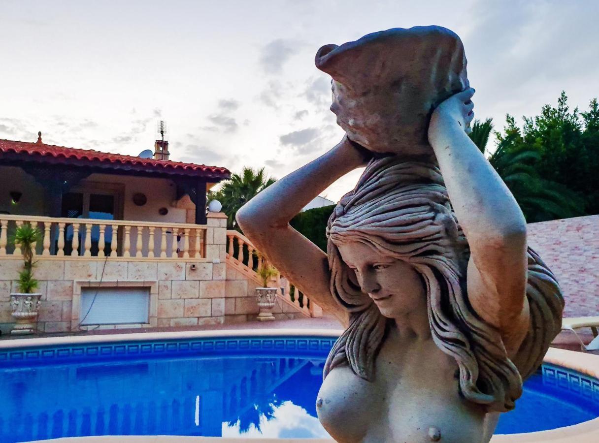 Villa Tres Palmeras En Alfaz Del Pi , Albir, Benidorm لالفاس دبل بي المظهر الخارجي الصورة