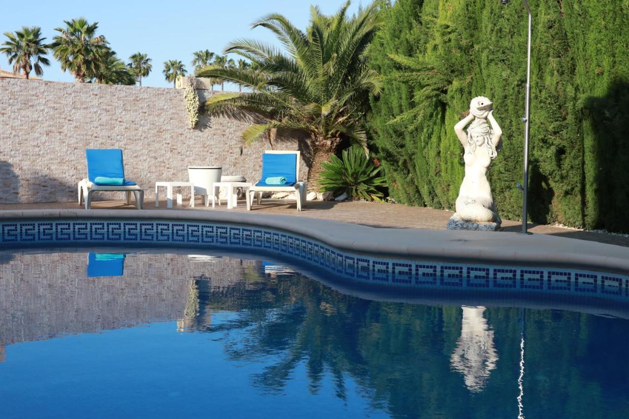 Villa Tres Palmeras En Alfaz Del Pi , Albir, Benidorm لالفاس دبل بي المظهر الخارجي الصورة